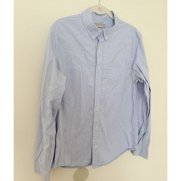 Everlane Light Blue Casual Button Down Shirt - Picture 10 of 10